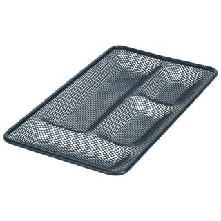 ESSELTE METAL MESH DRAWER TIDY BLACK
