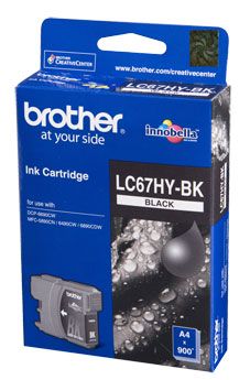 INK CARTRIDGE LC67HYBK HIGH CAPACITY BLA