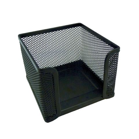ESSELTE METAL MESH MEMO HOLDER BLACK