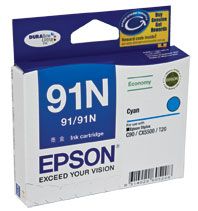 INKJET CARTRIDGE EPSON T107292 91N CYAN