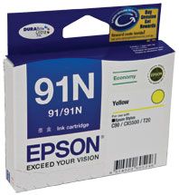 INKJET CARTRIDGE EPSON T107492 91N YELLO