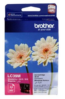 INK CARTRIDGE BROTHER LC-39M MAGENTA