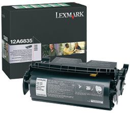 LASER TONER LEXMARK 12A6835 BLACK HIGH Y