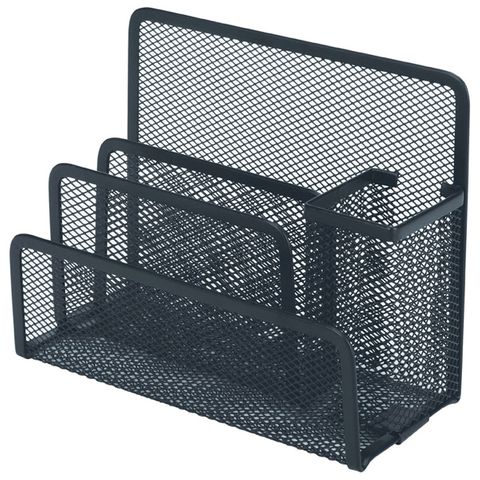 ESSELTE MESH DESK ORGANISER BLACK