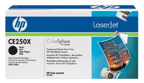 LASER TONER HP CE250X BLACK HIGH YIELD