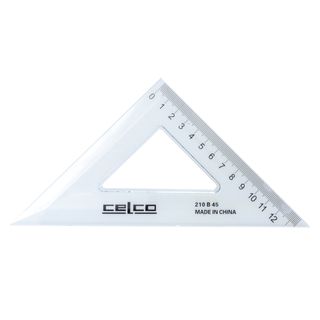 SET SQUARE CELCO 21CM 45 DEGREE