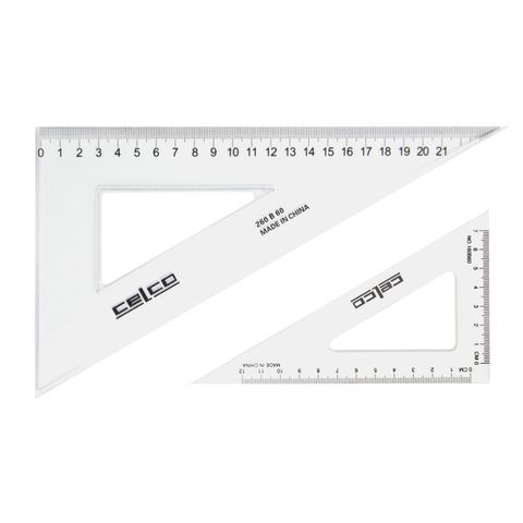 SET SQUARE CELCO 32CM 60 DEGREE