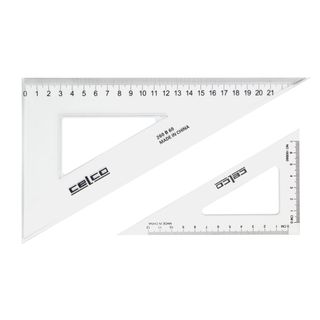 SET SQUARE CELCO 14CM 30/60 DEGREE