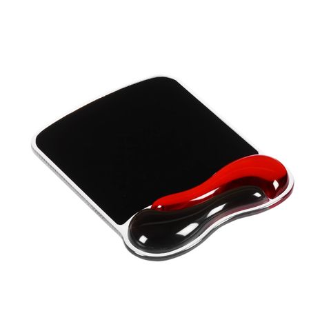 MOUSE PAD KENSINGTON DUO GEL BLACK/RED