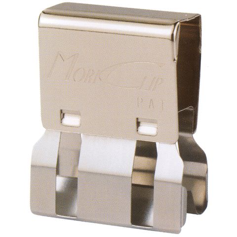 MORI CLIP LARGE SILVER MC53