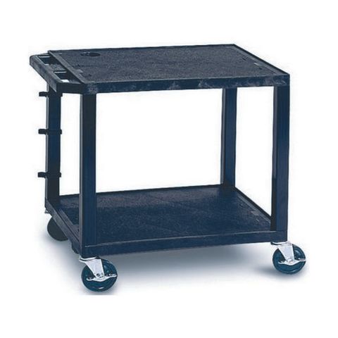 UTILITY TROLLEY TUFFY PLASTIC 2 SHELF