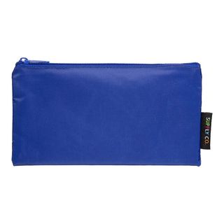 Supply Co Pencil Case Flat Blue 21x11cm