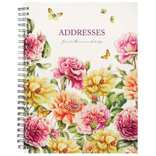Milford J Brinkman Address Book Floral W