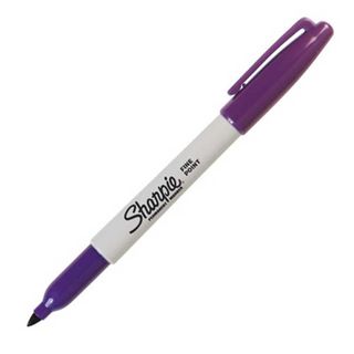 SHARPIE MARKER PURPLE  FINE PAPERMATE.