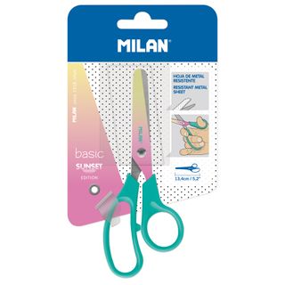 MILAN SUNSET SCISSORS 134MM 5.2 TURQUOIS