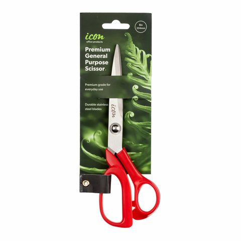 ICON PREMIUM GENERAL PURPOSE SCISSOR 8IN