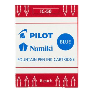 PILOT FOUNTAIN PEN INK CARTRIDGE BLUE.