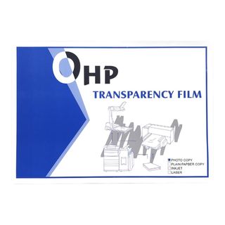 OHP Transparency Film A4 100mic, PK/100.
