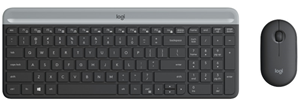 LOGITECH MK470 SLIM W/L DESKTOP KIT BLAC