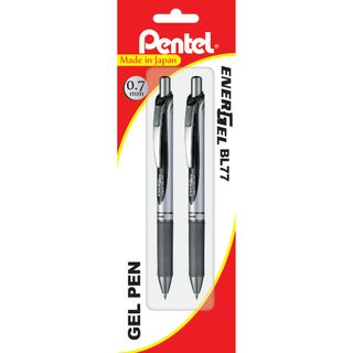 PENTEL ENERGEL GEL ROLLER BL77 0.7MM BLK