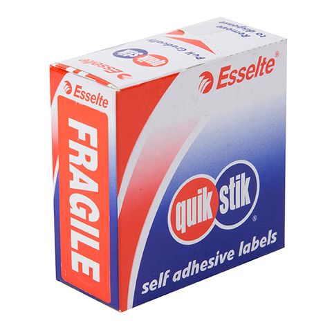 PRINTED LABEL QUIK STIK MR2976 FRAGILE