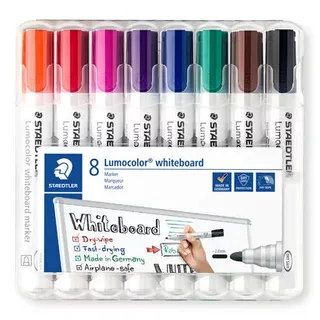 STAEDTLER WHITEBOARD MARKERS 351 PKT/8