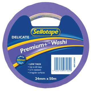 Sellotape Washi Premium Delicate 24mmx50