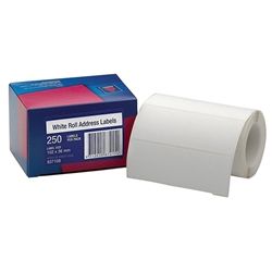 AVERY ROLL ADDRESS LABELS 102X36 BX250