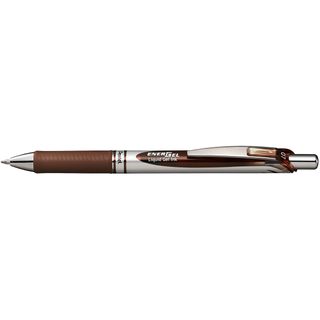 PEN ENERGEL GEL ROLLER BL77 0.7MM BROWN