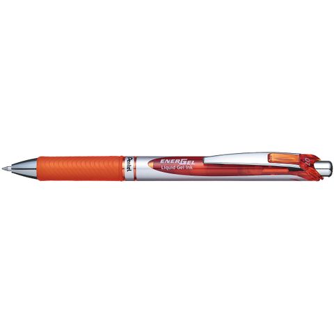 PEN ENERGEL GEL ROLLER BL77 0.7MM ORANGE