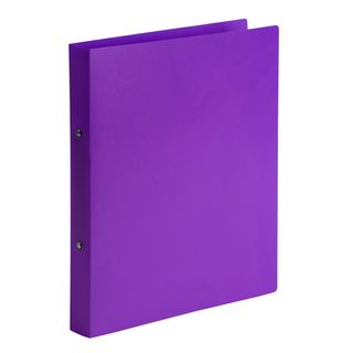 MARBIG A4 PP RING BINDER 2D 25MM PURPLE.