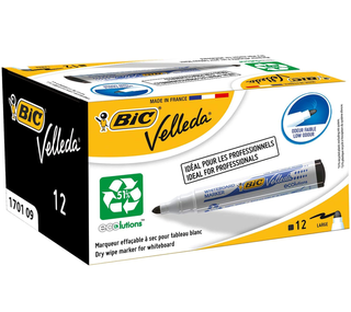 BIC VELLEDA WHITEBOARD MARKER BULLET TIP