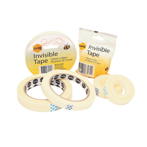 MARBIG INVISIBLE TAPE 12MMx33M