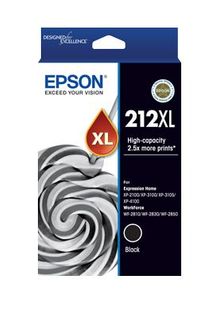 EPSON 212XL BLACK HY INK CARTRIDGE