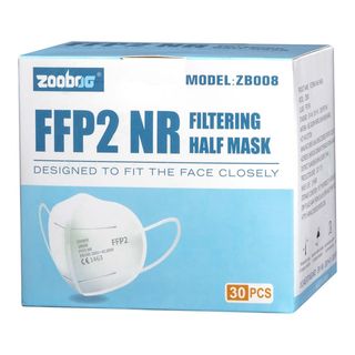 PARTICLE RESPIRATOR FFP2 WHITE PK.