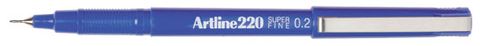 FINEWRITER PEN BLUE 220 0.2MM ARTLINE