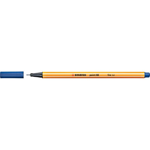 STABILO POINT PEN 88/41 FINELINER BLUE