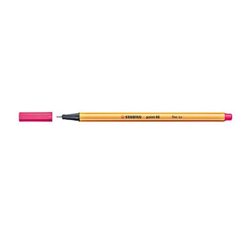 STABILO POINT PEN 88/56 FINELINER PINK