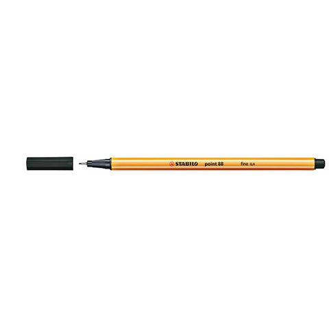 STABILO POINT PEN 88/46 FINELINER BLACK