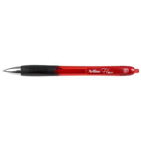 ARTLINE FLOW PEN RED MEDIUM