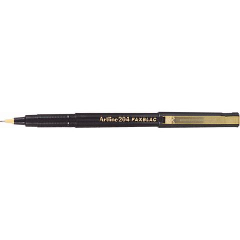 FAXBLAC PEN BLACK 204 0.4MM ARTLINE