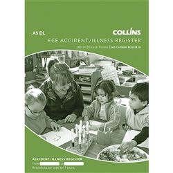 COLLINS ECE ACCIDENT/ILLNESS REGISTER