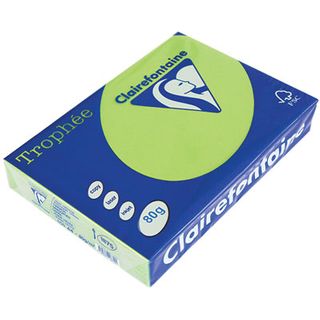 TROPHEE PAPER A4 BRIGHT/GREEN 80GM PK500