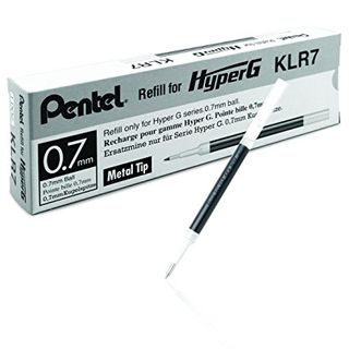 PENTEL HYPER G / SIGNO PEN REFILL BLACK