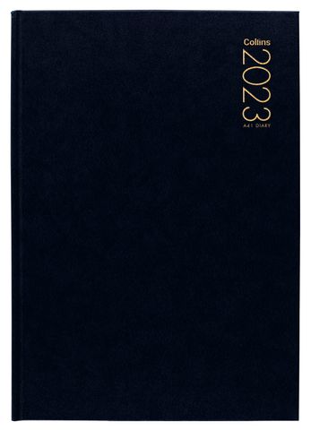 COLLINS DIARY A41 BLACK ODD YEAR 2025