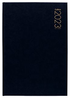 COLLINS DIARY A41 BLACK ODD YEAR 2025