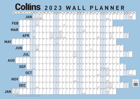 COLLINS WALL PLANNER LARGE ODD YEAR