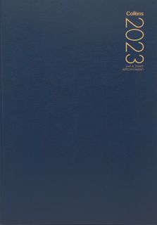 COLLINS DIARY A41A NAVY ODD YEAR 2025