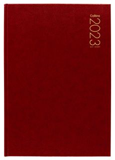 COLLINS DIARY A41 RED ODD YEAR 2025