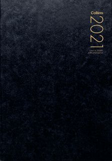 COLLINS DIARY A41A BLACK ODD YEAR 2025